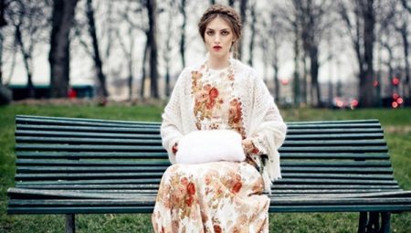 Платья в русском стиле – для яркого этнического образа