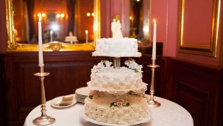 Свадебный трехъярусный торт: необычные идеи и советы по выбору