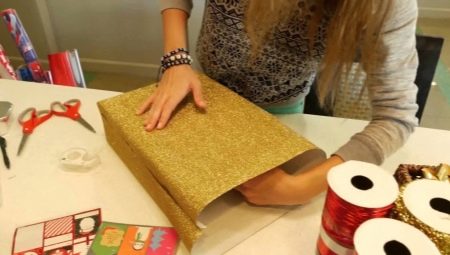 Как упаковать квадратный и прямоугольный подарок?