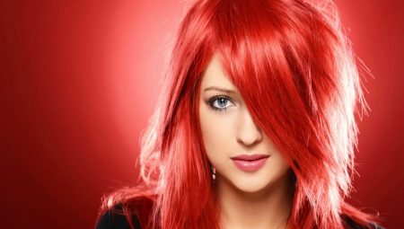 Ярко-красный цвет волос: кому идет и как его получить?