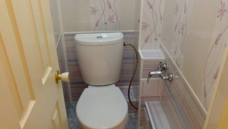 Как можно спрятать трубы в туалете?