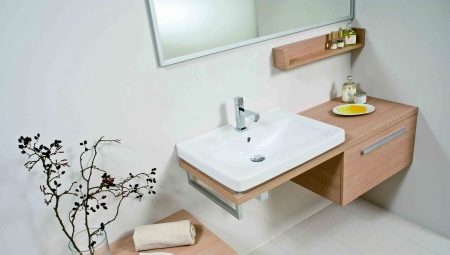 Подвесная раковина в ванную комнату: виды и правила монтажа