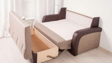 Выкатные диваны с ящиками для белья