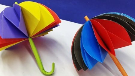 Как сделать осеннюю поделку «Зонтик»?