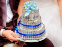 Торт из денег на свадьбу своими руками (31 фото): как сделать денежный свадебный подарок? Пошаговый мастер-класс создания торта из купюр