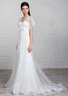 Свадебное платье с болеро