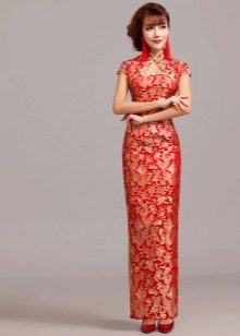 Платье чионгсам