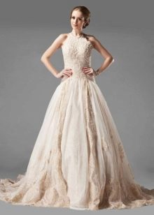 элегантное свадебное платье