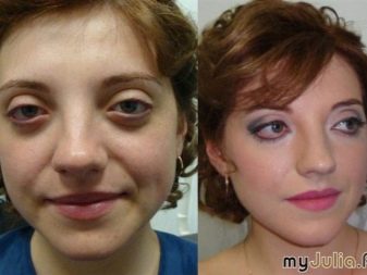 Нанесения макияжа на выпуклые глаза