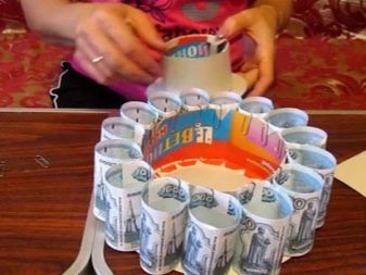 Торт из денег на свадьбу своими руками (31 фото): как сделать денежный свадебный подарок? Пошаговый мастер-класс создания торта из купюр