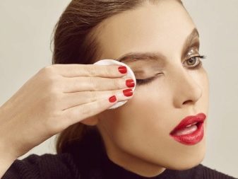 Снятие макияжа с глаз при аллергии