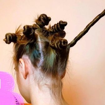 Как накрутить волосы ребенку 4 года