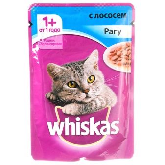 Натуральный корм для кошек в пакетиках