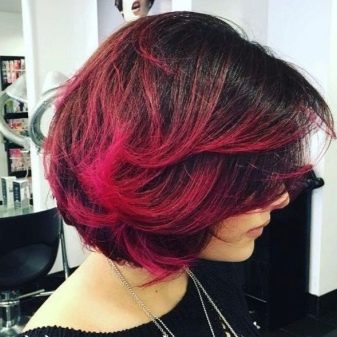 Чем можно покрасить концы волос в розовый