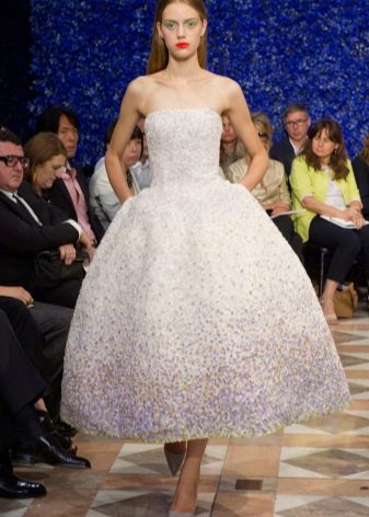 Свадебное платье от Диор ретро