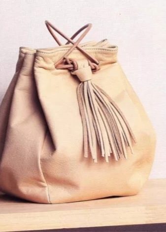 Стильная сумка из натуральной кожи своими руками