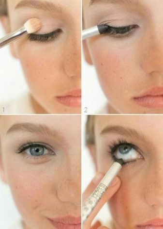 Как делать макияж глаз если маленькие глаза