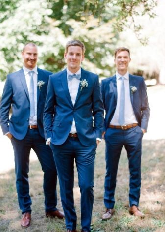 Прически для мужчин с короткими волосами на свадьбу