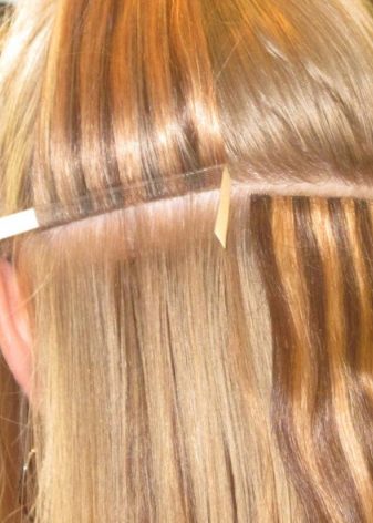 Наращивание волос на трессах (24 фото): особенности французского и бразильского трессового наращивания волос с пришиванием тресса на косичку