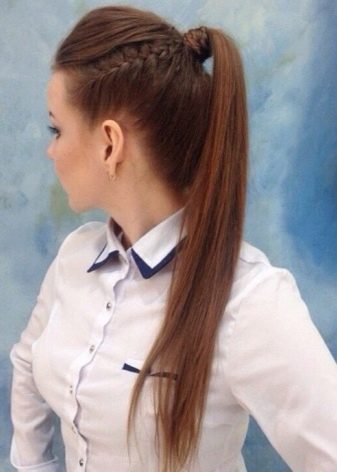 Укладка волос длинных волос в домашних условиях женщине для офиса