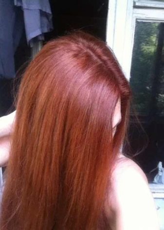 Какой получиться цвет волос если покрасить русые волосы в гранатовый цвет