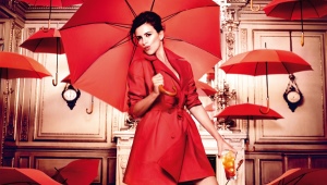 Красный зонт 