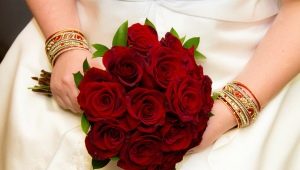 Красный букет невесты: тонкости выбора цветов и дизайна
