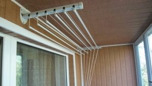 «Лиана» для сушки белья на балконе: разновидности и инструкция по установке