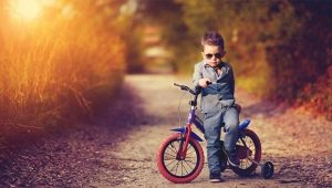 Как выбрать детский четырехколесный велосипед?
