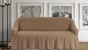 Чехлы на трехместный диван: разновидности и выбор