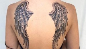 Обзор тату с изображением крыльев ангела