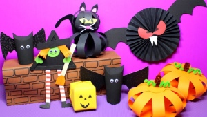 Разнообразие поделок на Хеллоуин