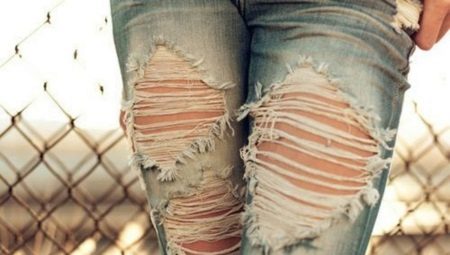 Как сделать дырявые джинсы в домашних условиях?
