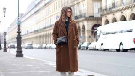 Женское длинное пальто