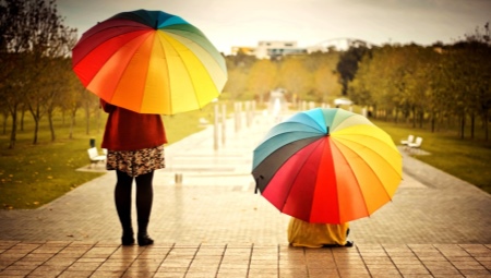 Радужные зонты