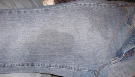 Как отстирать жирное пятно на джинсах?