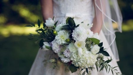 Букет невесты из хризантем: выбор цветов и нюансы оформления