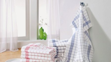 Как отбелить кухонные полотенца?