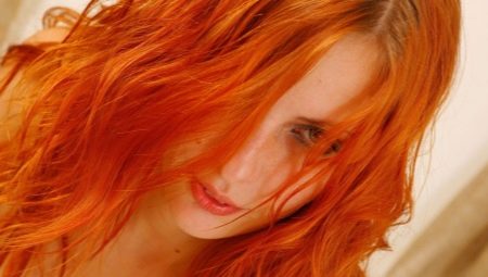 Рыжая краска для волос: палитра оттенков