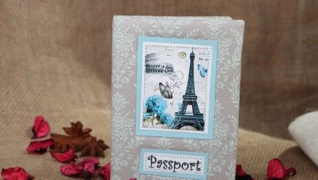 Как сделать обложку на паспорт в технике скрапбукинг?