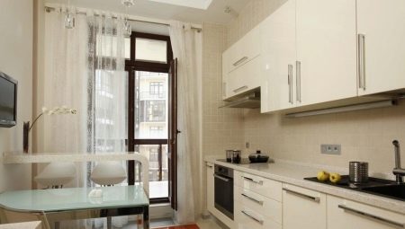 Дизайн маленькой кухни с балконом: варианты и советы по подбору