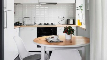 Кухонные столы и стулья для маленькой кухни: виды и выбор