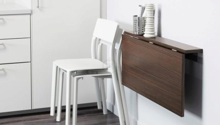 Откидные столы на кухню: достоинства и недостатки, разновидности и рекомендации по установке