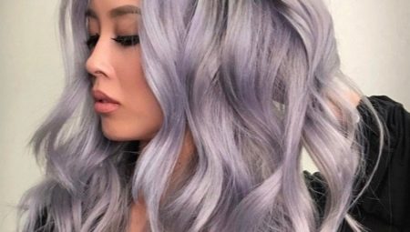 Пепельно-фиолетовый цвет волос: оттенки и нюансы окрашивания