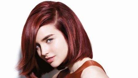 Вишневый цвет волос: оттенки, советы по выбору красящего средства и уходу
