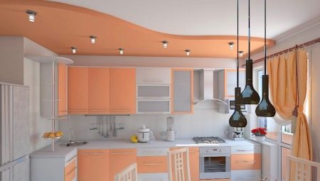 Цвет потолка на кухне: советы по выбору и интересные примеры