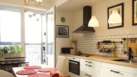 Дизайн интерьера кухни без верхних шкафов 
