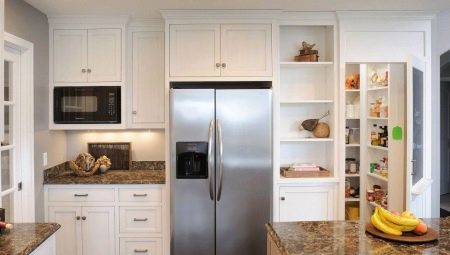 Холодильник на кухне: где можно установить в интерьере?