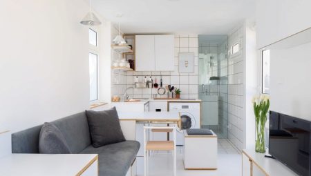 Кухня для мини-квартиры-студии: идеи дизайна интерьера