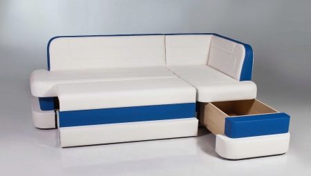 Кухонные диваны с ящиком для хранения: виды и критерии выбора